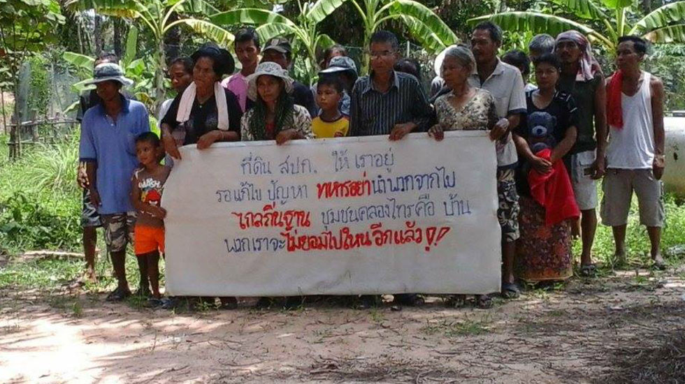 Thai WHRDS eviction image